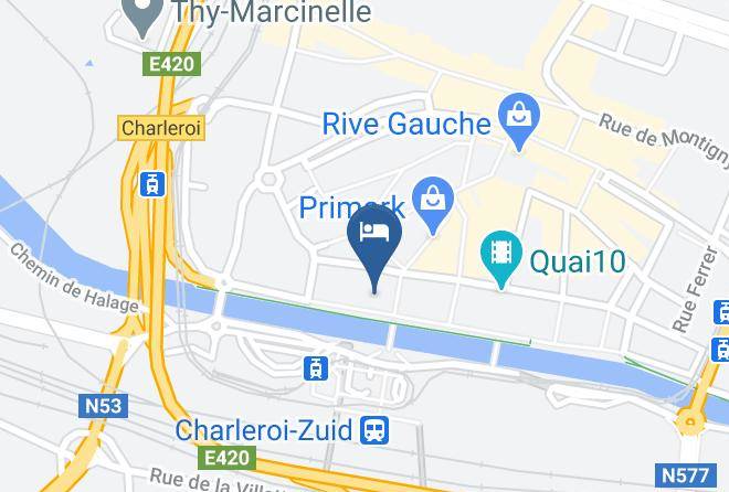 Hainaut - Ibis Charleroi Centre Gare Maps