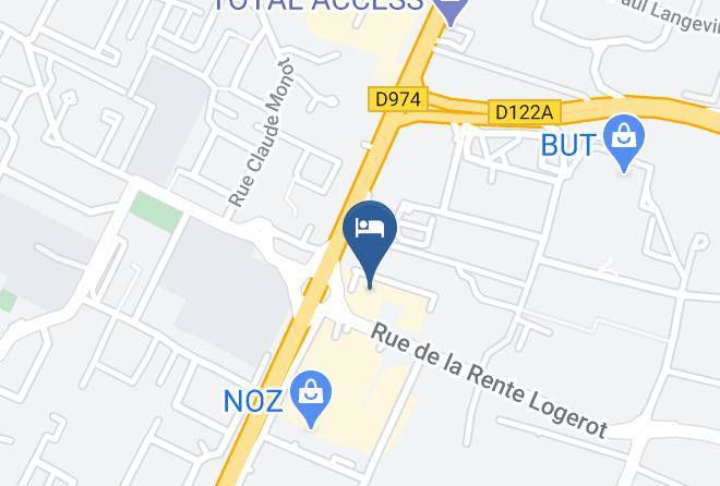 Cote D Or - Hotel Novotel Dijon Route Des Grands Crus Maps