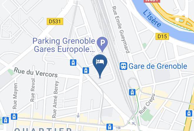 Isere - Novotel Grenoble Centre Maps
