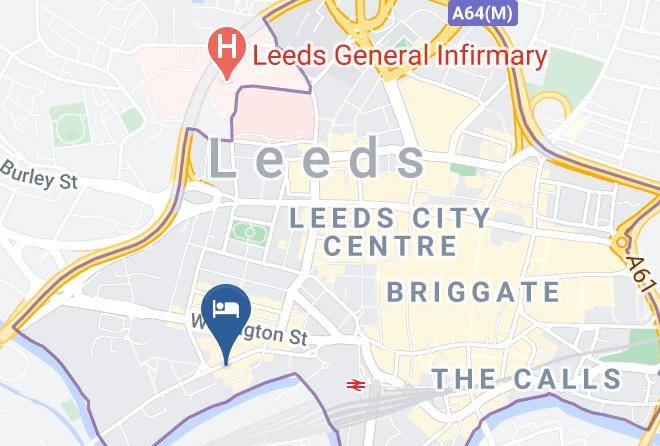 Leeds - Hotel Novotel Leeds Centre Maps