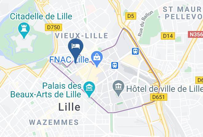 Nord - Hotel Novotel Lille Centre Grand Place Maps