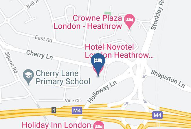 London - Novotel London Heathrow Airport M4 Jct 4 Maps