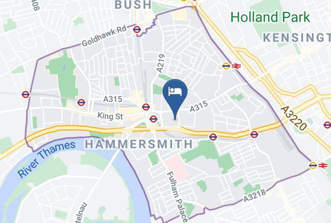 London - Novotel London West Maps