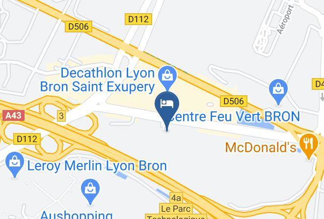 Rhone - Hotel Novotel Lyon Bron Eurexpo Maps