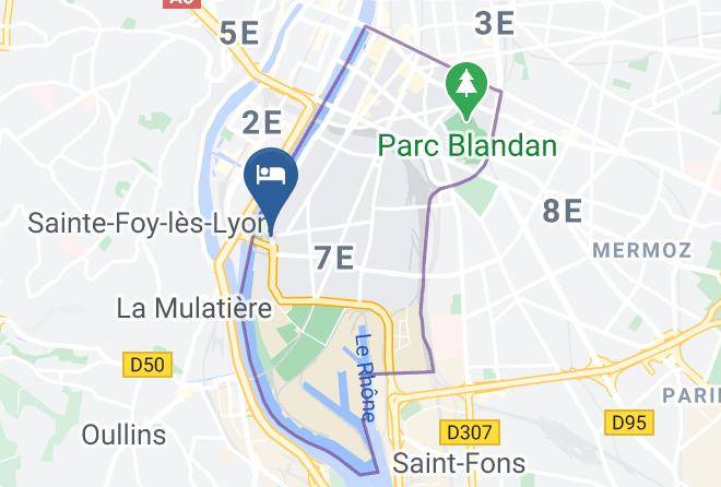 Rhone - Novotel Lyon Gerland Musee Des Confluences Maps