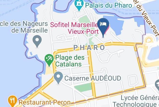 Bouches Du Rhone - Hotel Novotel Marseille Vieux Port Maps