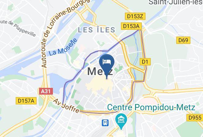 Moselle - Hotel Novotel Metz Centre Maps