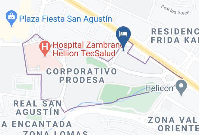 San Pedro Garza Garcia - Novotel Monterrey Valle Maps