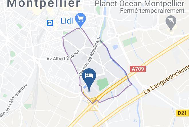 Herault - Hotel Novotel Montpellier Maps