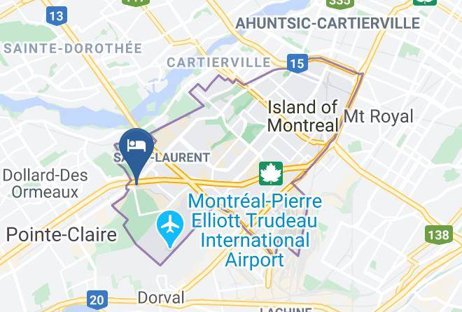Montreal - Novotel Montreal Airport Maps