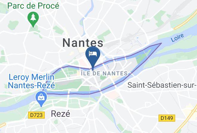 Loire Atlantique - Hotel Novotel Nantes Centre Bord De Loire Maps