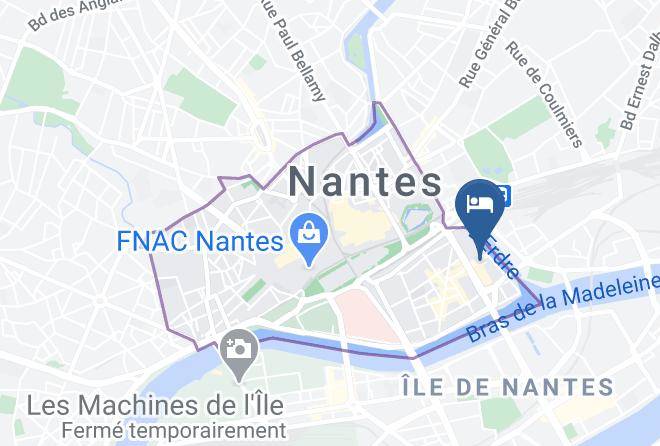 Loire Atlantique - Hotel Novotel Nantes Centre Gare Maps