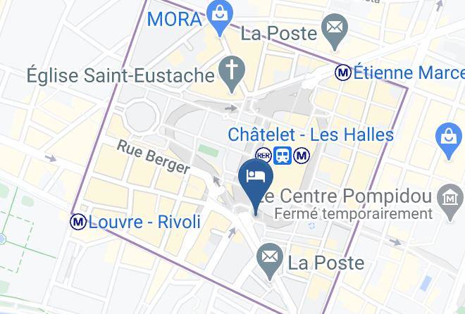 Paris - Novotel Paris Les Halles Maps