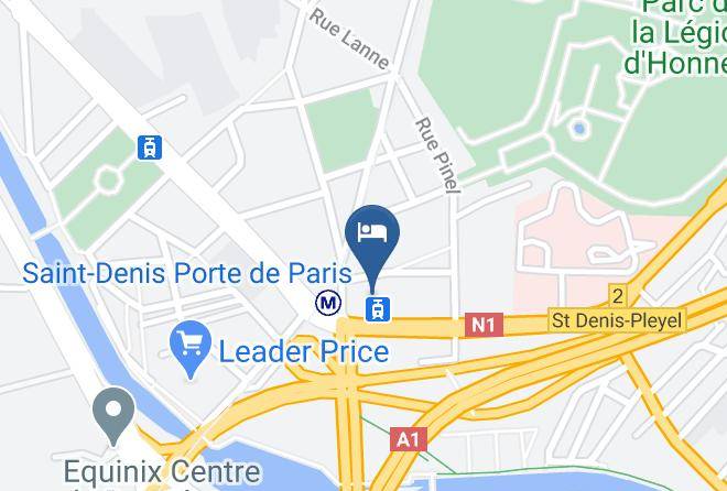 Seine St Denis - Hotel Novotel Paris Saint Denis Stade Basilique Maps