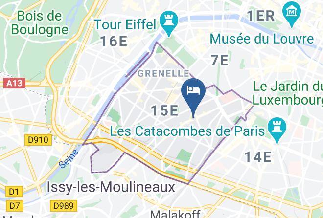Hotel Novotel Paris Vaugirard Montparnasse Map