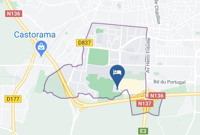 Ille Et Vilaine - Hotel Novotel Rennes Alma Maps