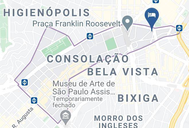 Sao Paulo Republica - Hotel Nacional Inn Jaragua Sao Paulo Maps