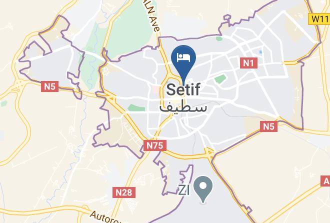 Setif - Novotel Setif Maps