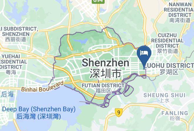 Shenzhen - Hotel Novotel Shenzhen Watergate Maps