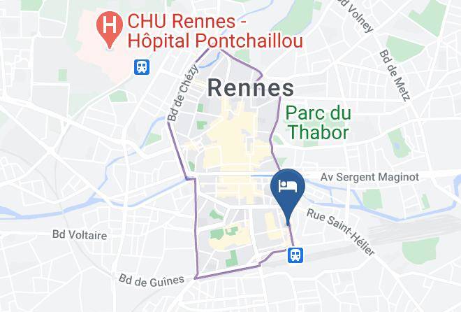 Ille Et Vilaine - Hotel Novotel Spa Rennes Centre Gare Maps