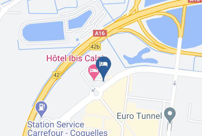 Hotel Novotel Suites Calais Coquelles Tunnel Sous La Manche Map
