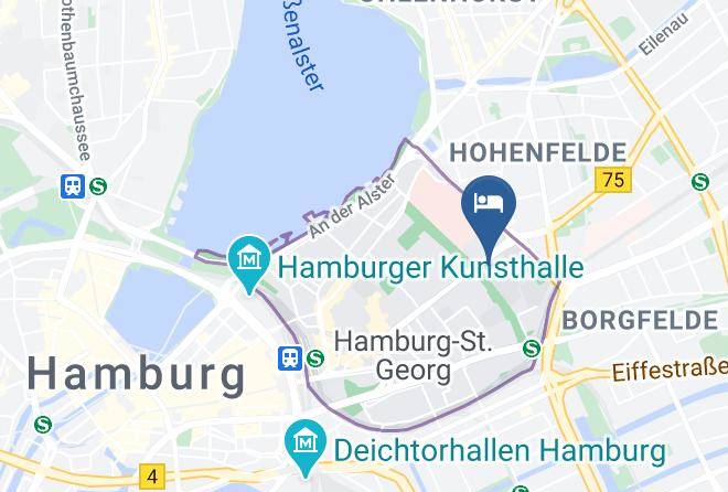 Stadt Hamburg - Novotel Suites Hamburg City Maps