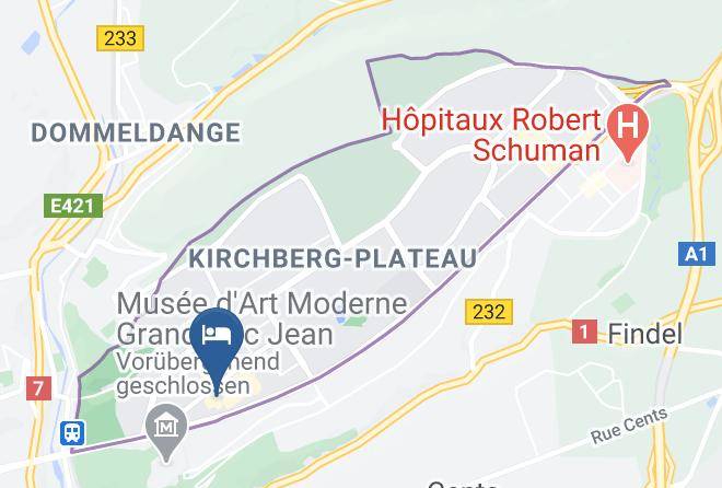 Luxembourg - Hotel Sofitel Luxembourg Europe Maps