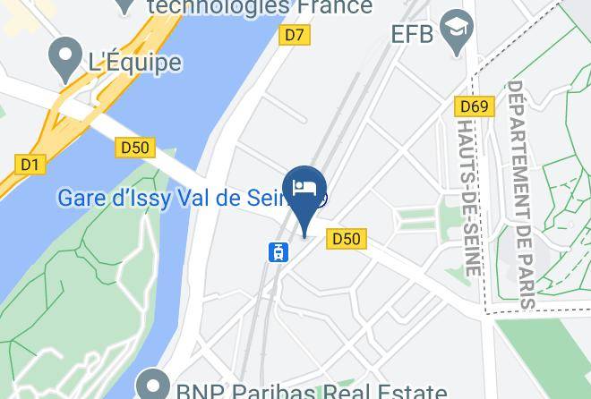 Hauts De Seine - Hotel Novotel Suites Paris Issy Les Moulineaux Maps