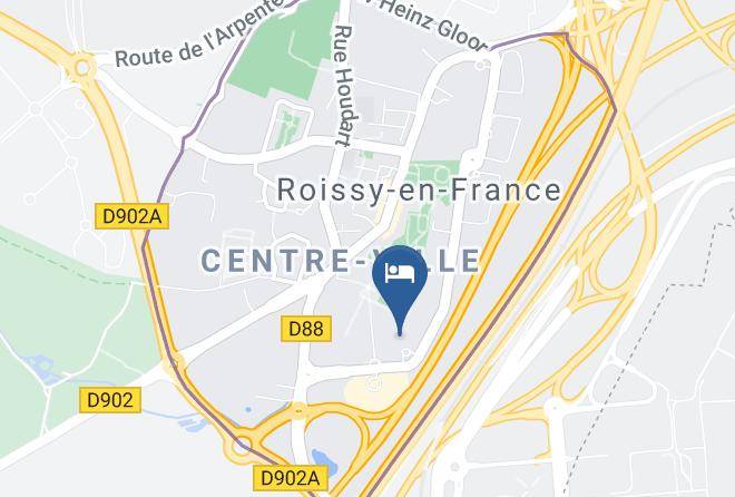 Val D Oise - Novotel Paris Roissy Cdg Convention Maps