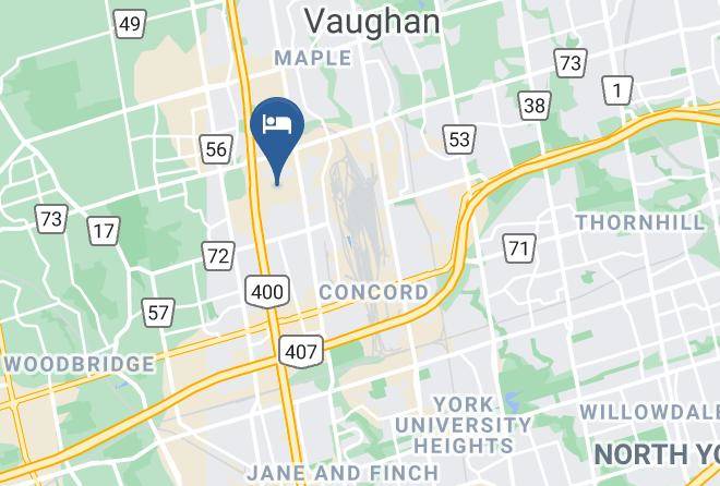 Novotel Toronto Vaughan Map