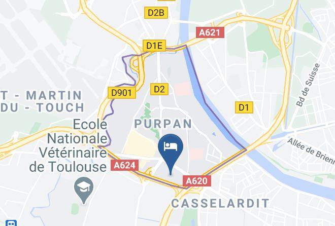 Haute Garonne - Hotel Novotel Toulouse Aeroport Maps