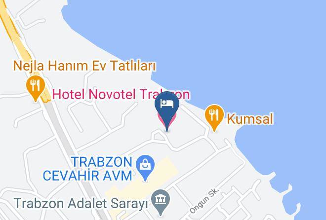 Yomra - Hotel Novotel Trabzon Maps