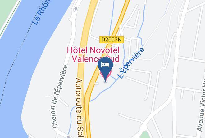 Drome - Hotel Novotel Valence Sud Maps