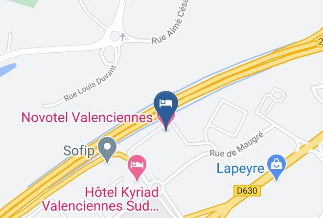 Novotel Valenciennes Map