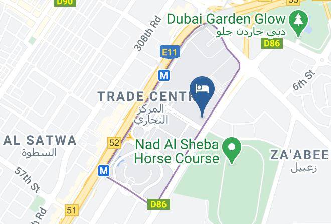 Dubai - Novotel World Trade Centre Dubai Maps