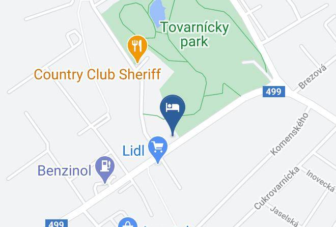 Topolcany - Hotel Novy Kastiel Maps