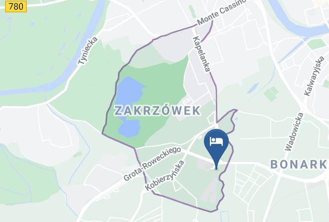 Cracow - Hotel Nowa Panorama Maps