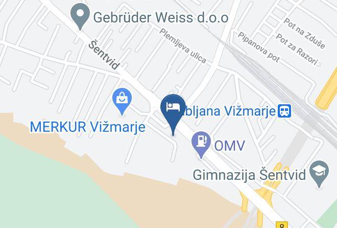 Ljubljana - Hotel Nox Ljubljana Maps