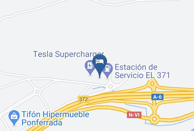 Leon - Hotel Nruta Ponferrada Maps