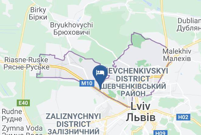 Lviv - Hotel Nton Maps