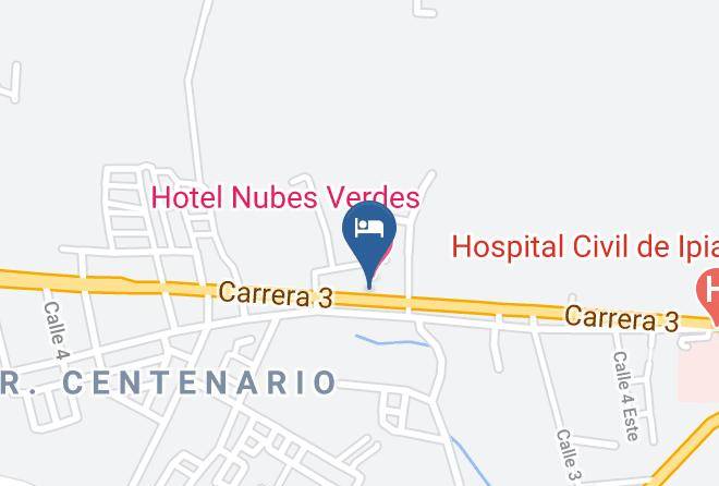 Ipiales - Hotel Nubes Verdes Maps