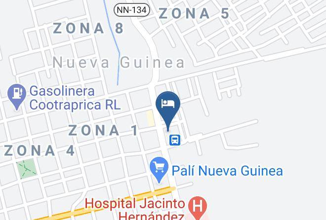 Nueva Guinea - Hotel Nueva Guinea Maps