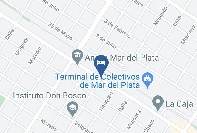 General Pueyrredon Partido - Hotel Nueva Italia Maps