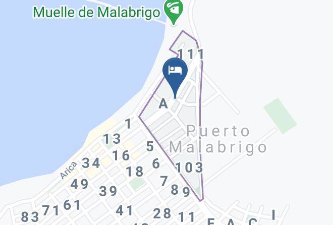 Ascope - Hotel Nuevo Amanecer Maps