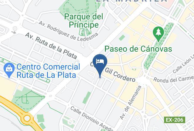Caceres - Hotel Nuevo Ara Maps