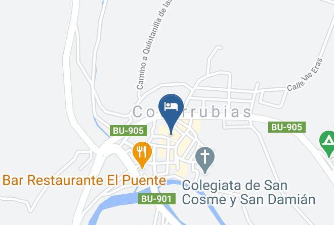 Burgos - Hotel Nuevo Arlanza Maps