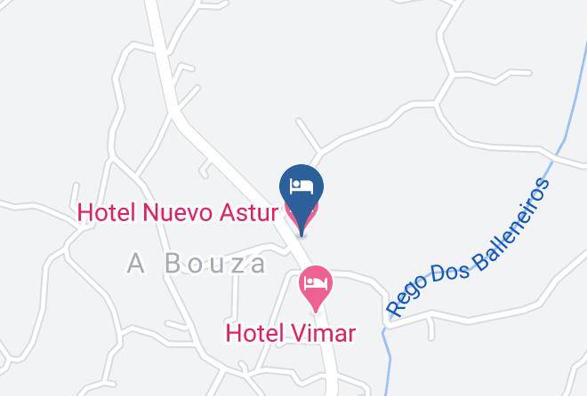 Pontevedra - Hotel Nuevo Astur Maps