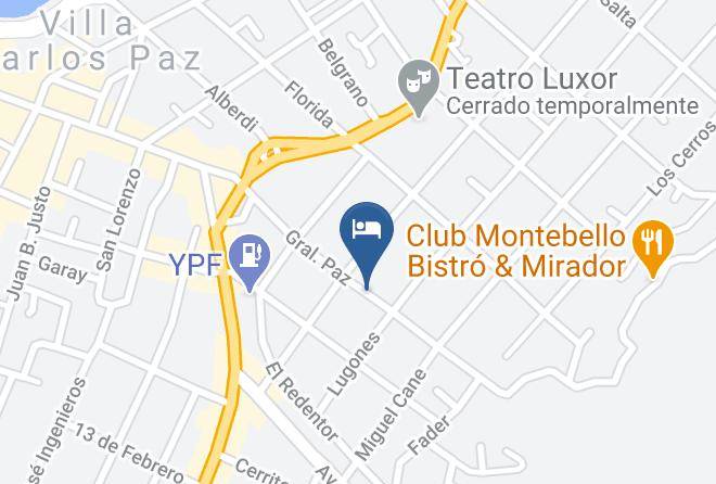 Santa Maria Department - Hotel Nuevo Avenida Maps