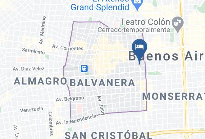 Balvanera - Hotel Nuevo Camino Maps