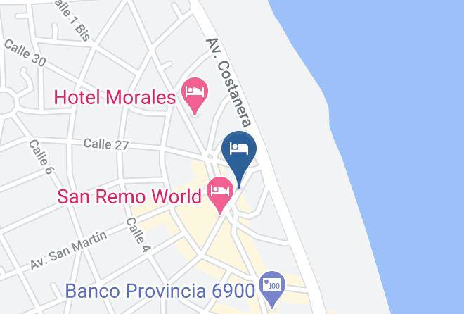 Mar Del Tuyu - Hotel Nuevo Horizonte Maps